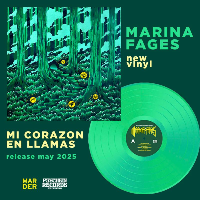 Mi Corazón En Llamas by Marina Fages (Vinyl)