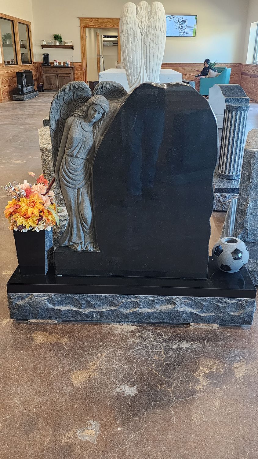 Angel Upright Crafted Monuments