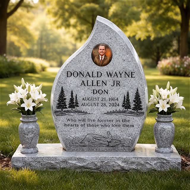 Teardrop Upright Monument