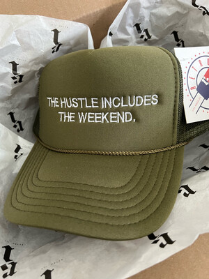 “THE HUSTLE” OLIVE GREEN