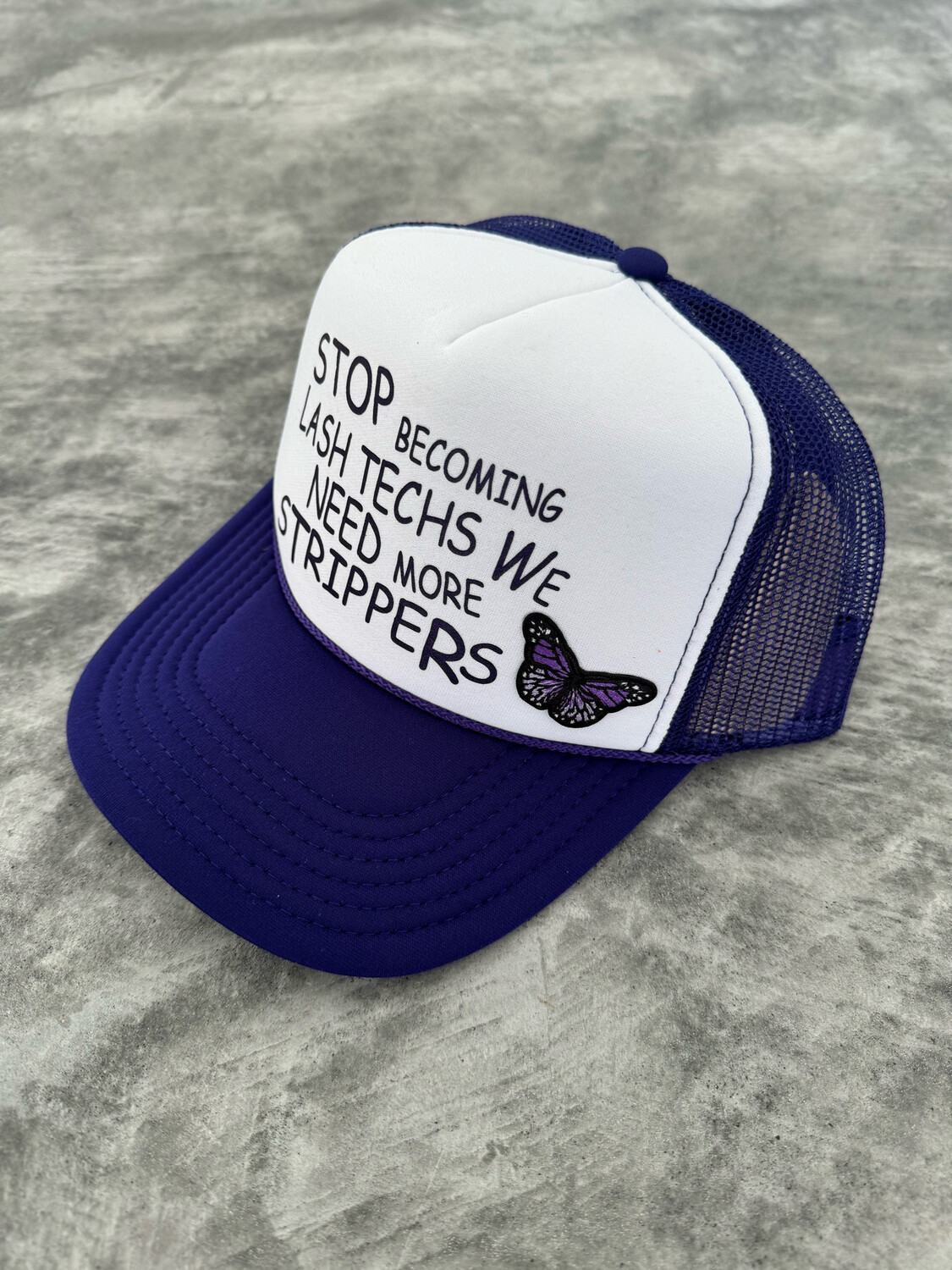 NEED MORE SNAPBACK - PURPLE/WHITE