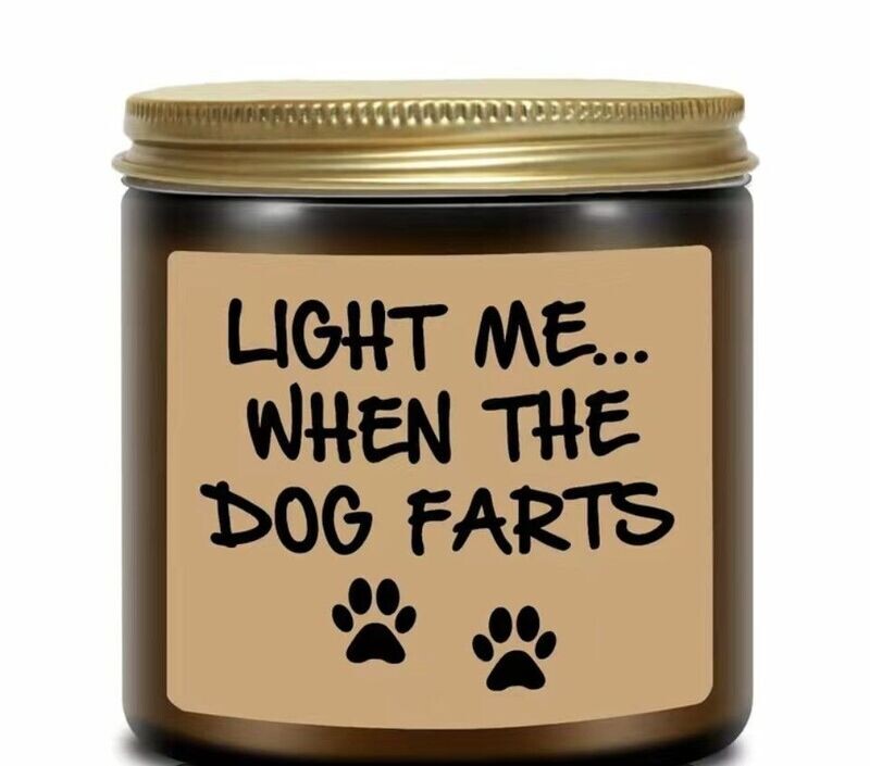 Light me when the Dog Farts Candle Light me when the Dog Farts Candle