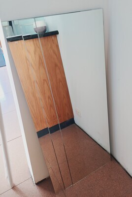 3 Frameless Mirror 380mm x 1205mm 3 Frameless Mirror 380mm x 1205mm