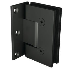 offset glass to wall gun grey hinge