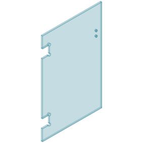 12mm glass to wall gate H1200 x 800W