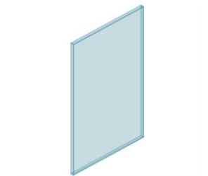 Pool fence stock panels