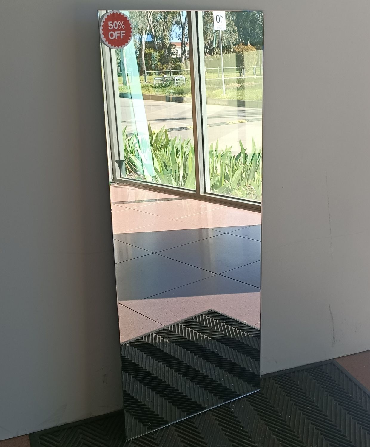 Frameless Mirror 360mm x 845mm