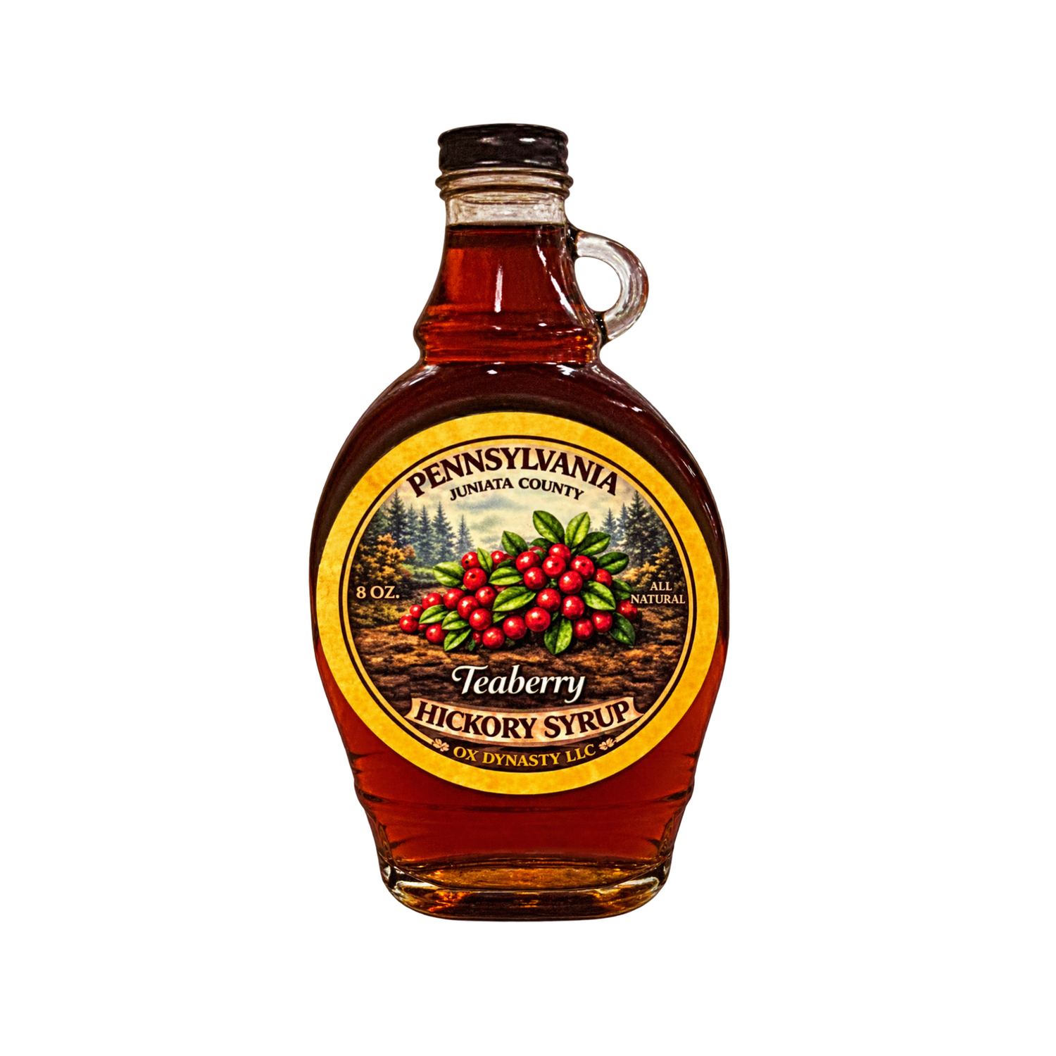 Teaberry Hickory Syrup