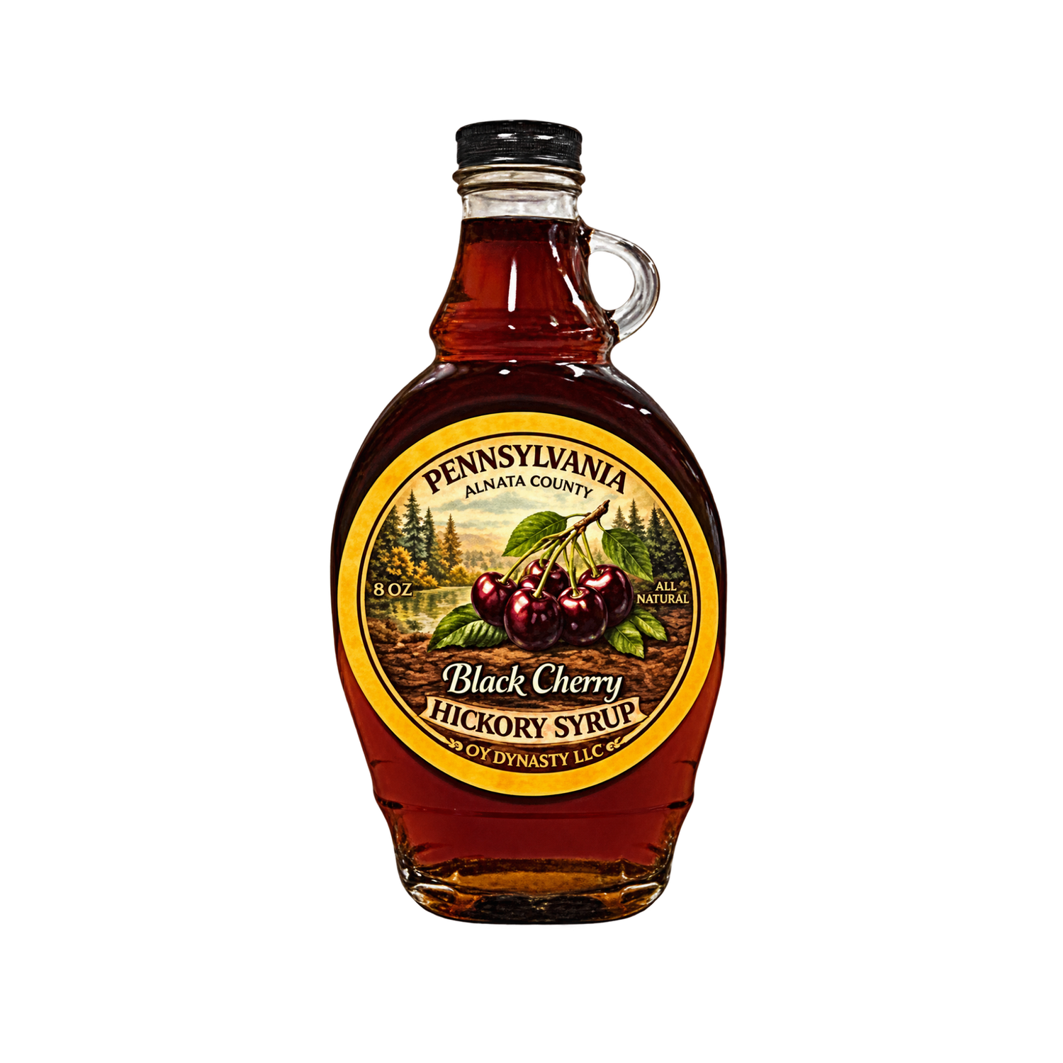 Black Cherry Hickory Syrup