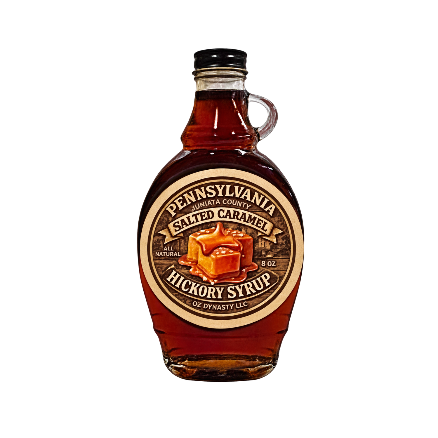 Salted Caramel Hickory Syrup