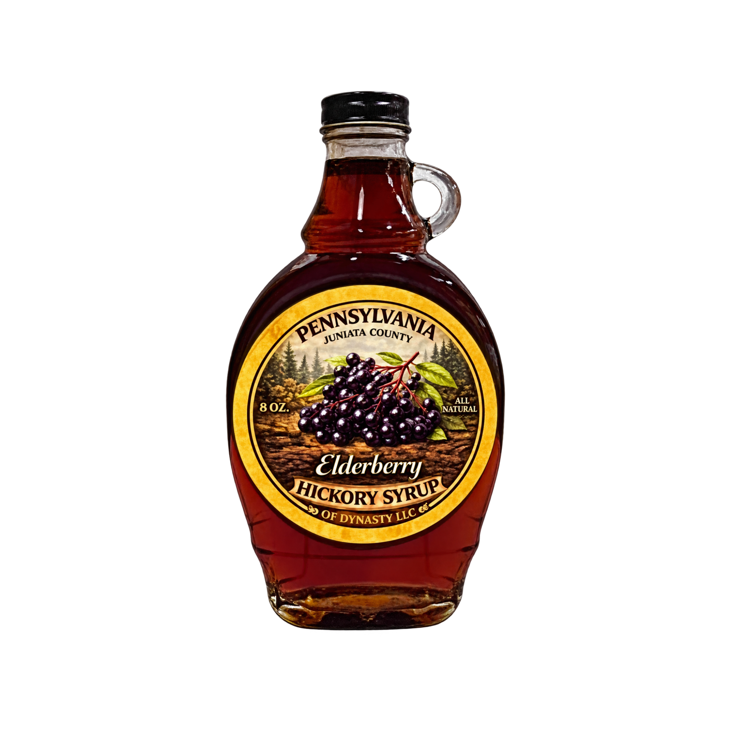 Elderberry Hickory Syrup