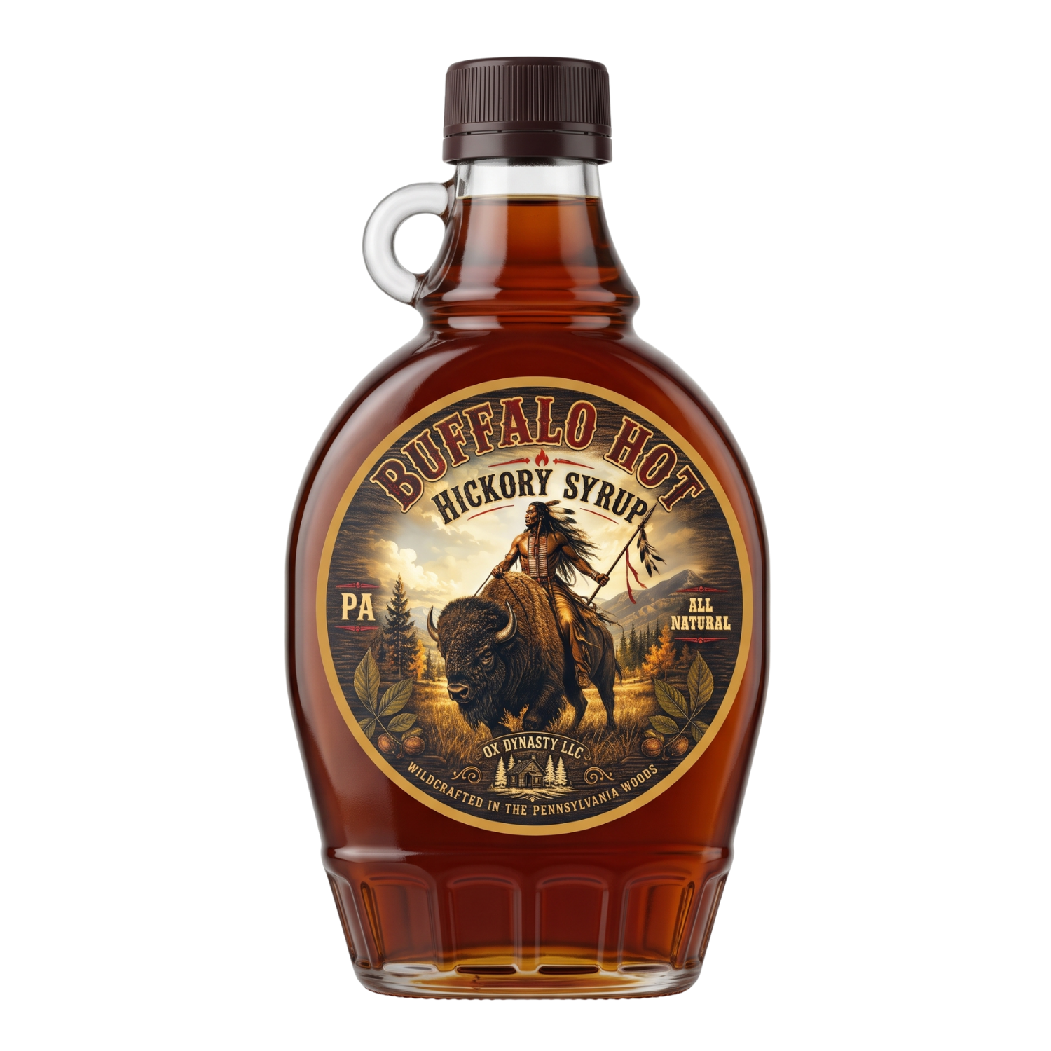 Sweet and Hot Buffalo Hot Hickory Syrup