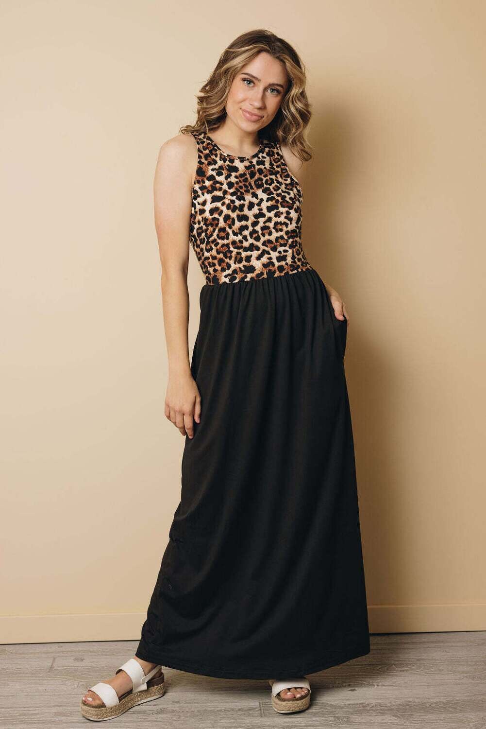 Marcus Maxi Dress with Pockets