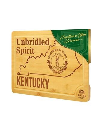 Kentucky Cutting Board,15x10"