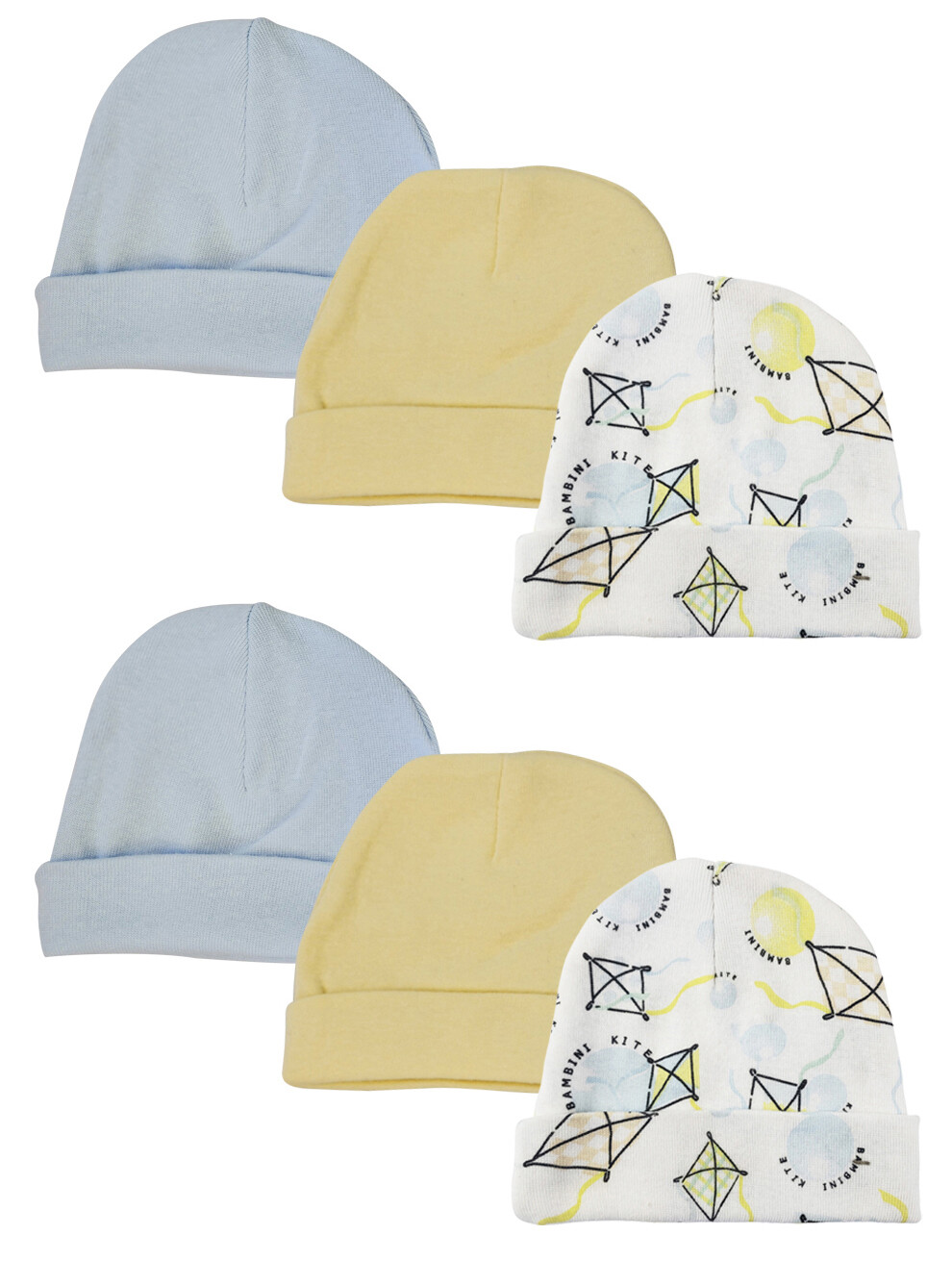 Baby Boys Caps (Pack of 12)