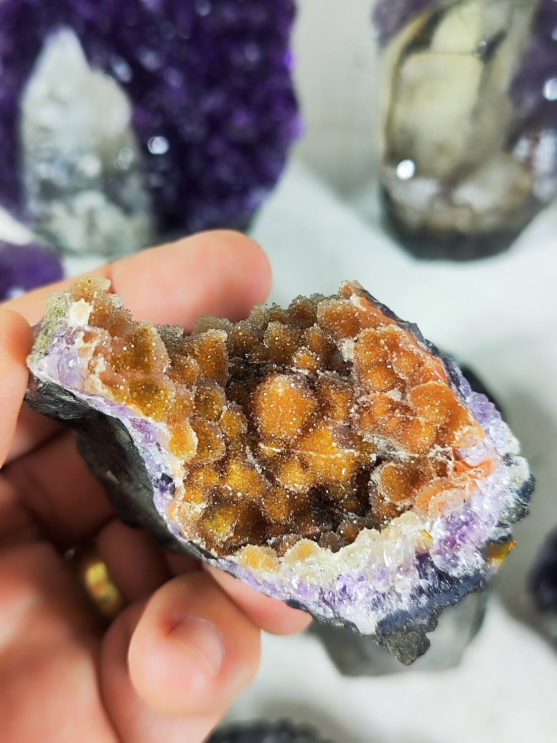 Sugar Rainbow druzy SUPER SPECIAL
