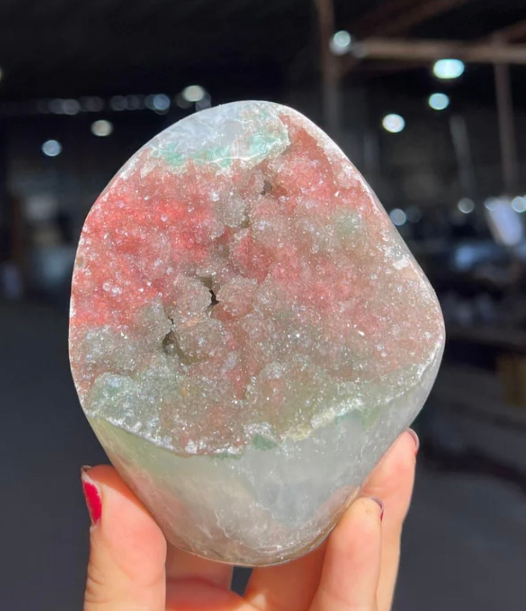 Piece Collection Sugar Raimbowl Pink and green