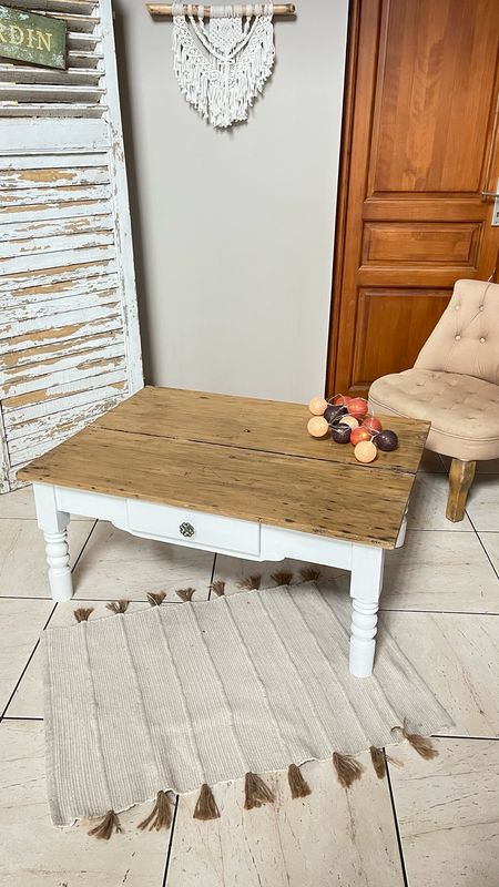 Table basse de charme