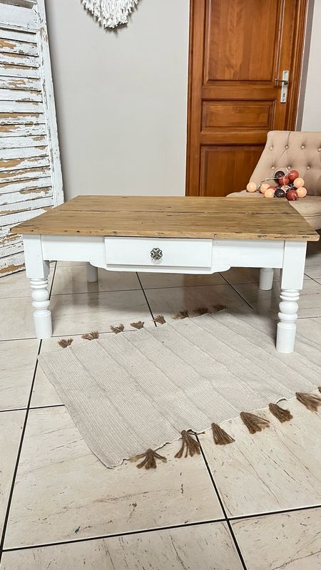 Table basse de charme