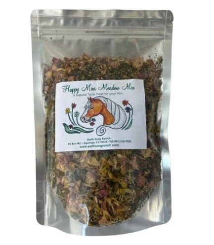 Happy Mini Meadow Mix a Low NSC Treat with a Purpose