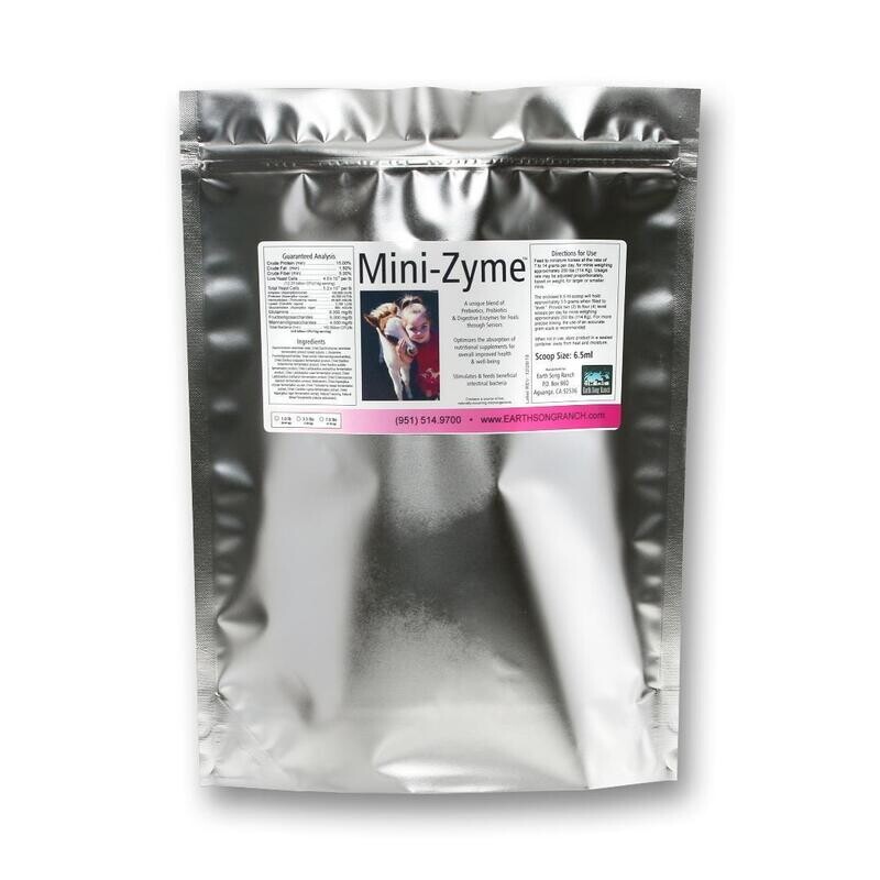 Mini-Zyme for the Digestive & Immune Health of Your Mini Mini-Zyme for the Digestive & Immune Health of Your Mini