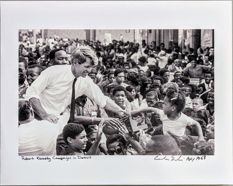 Andrew Sacks - Robert Kennedy Campaigns in Detroit, 1968