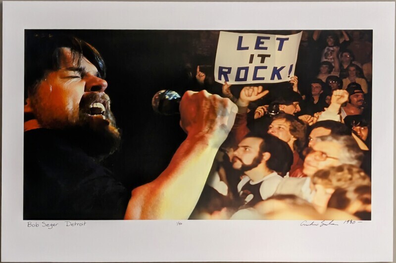 Andrew Sacks - Bob Seger, Detroit, 1980