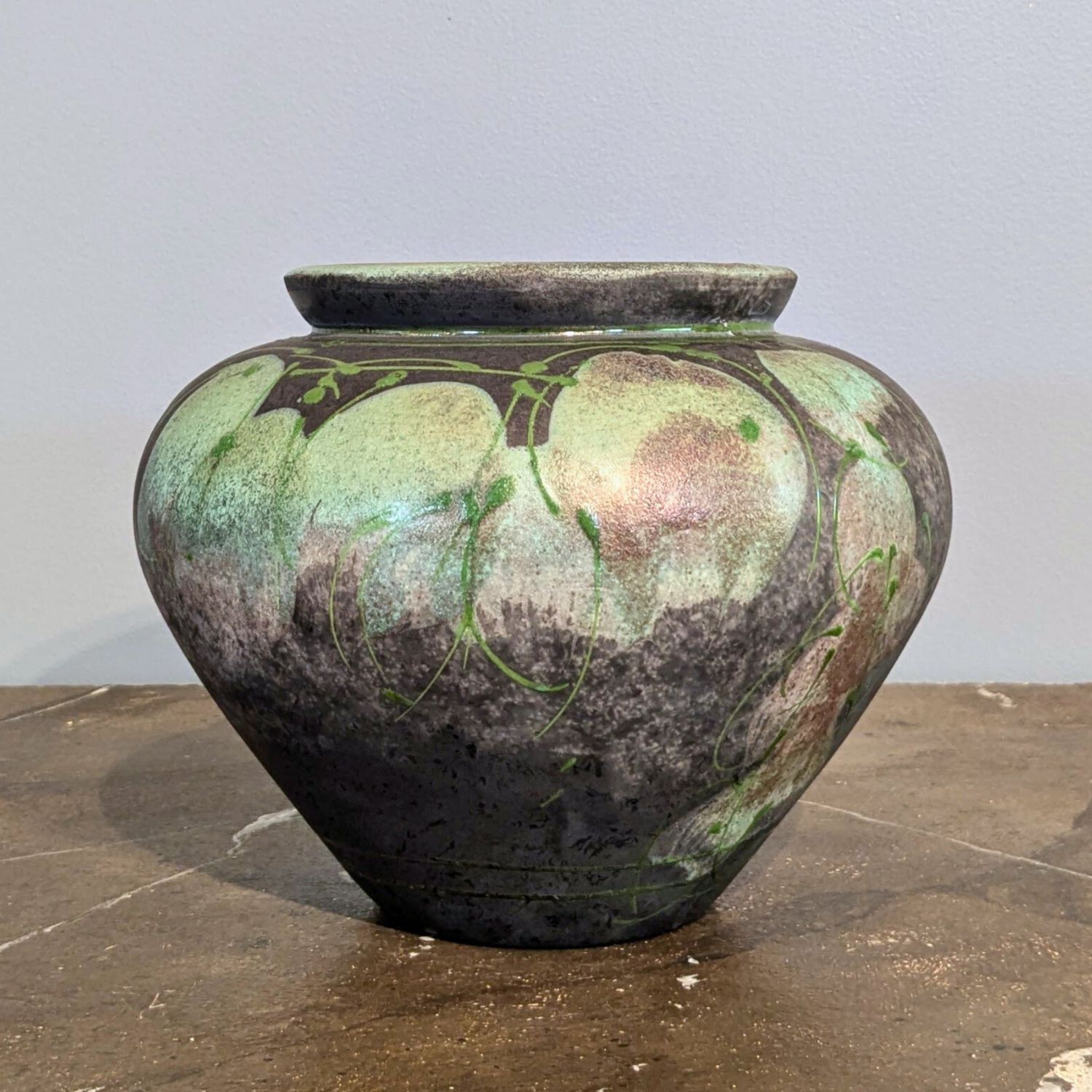 JT Abernathy Raku Vase