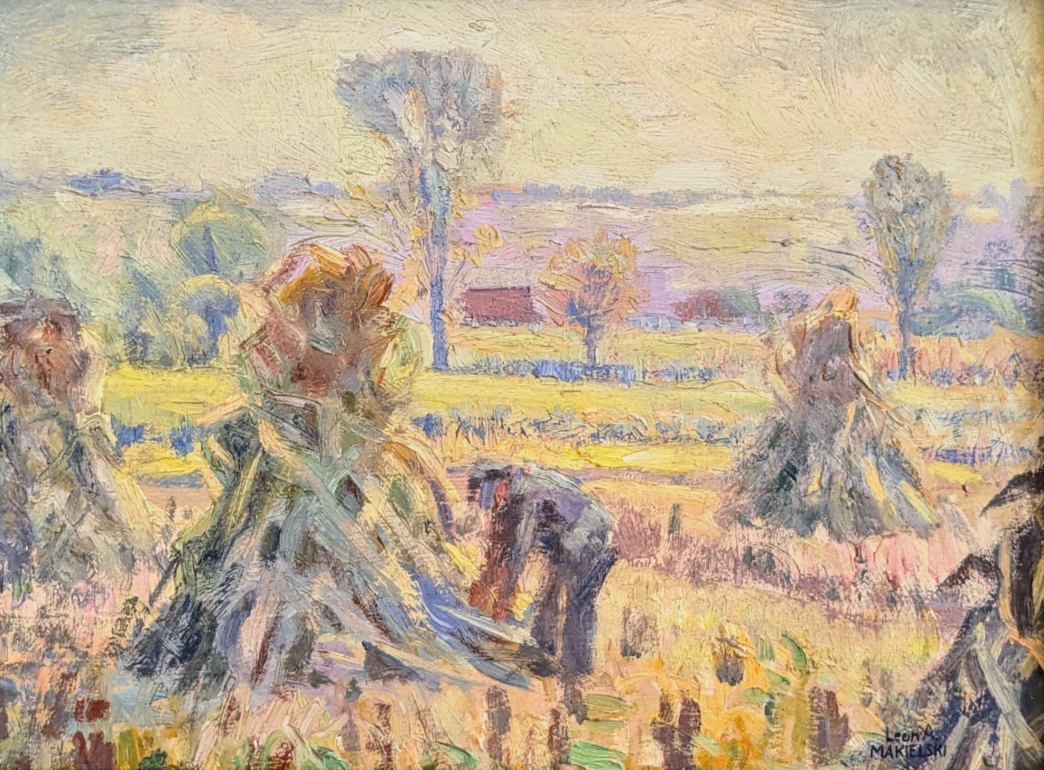 Frost on the Corn Field