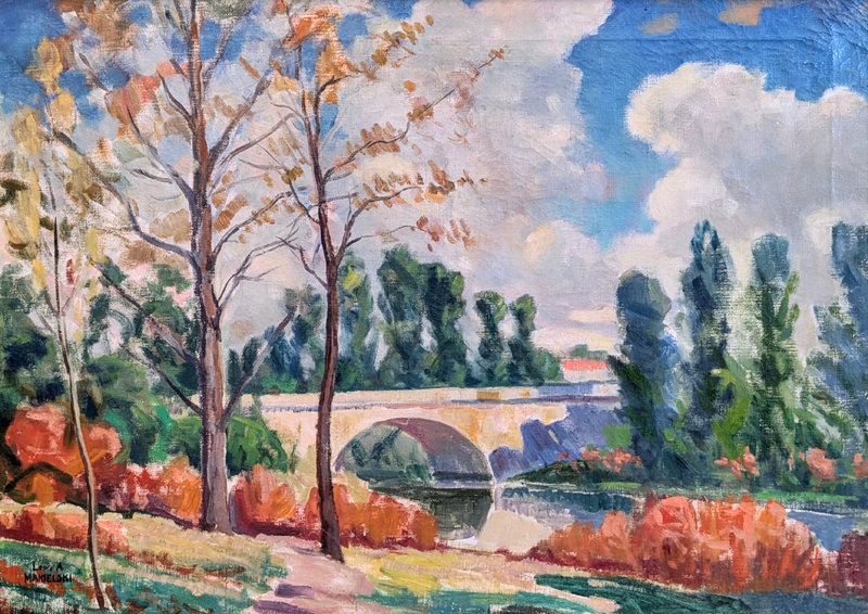 Cross Street Bridge in Depot Town
