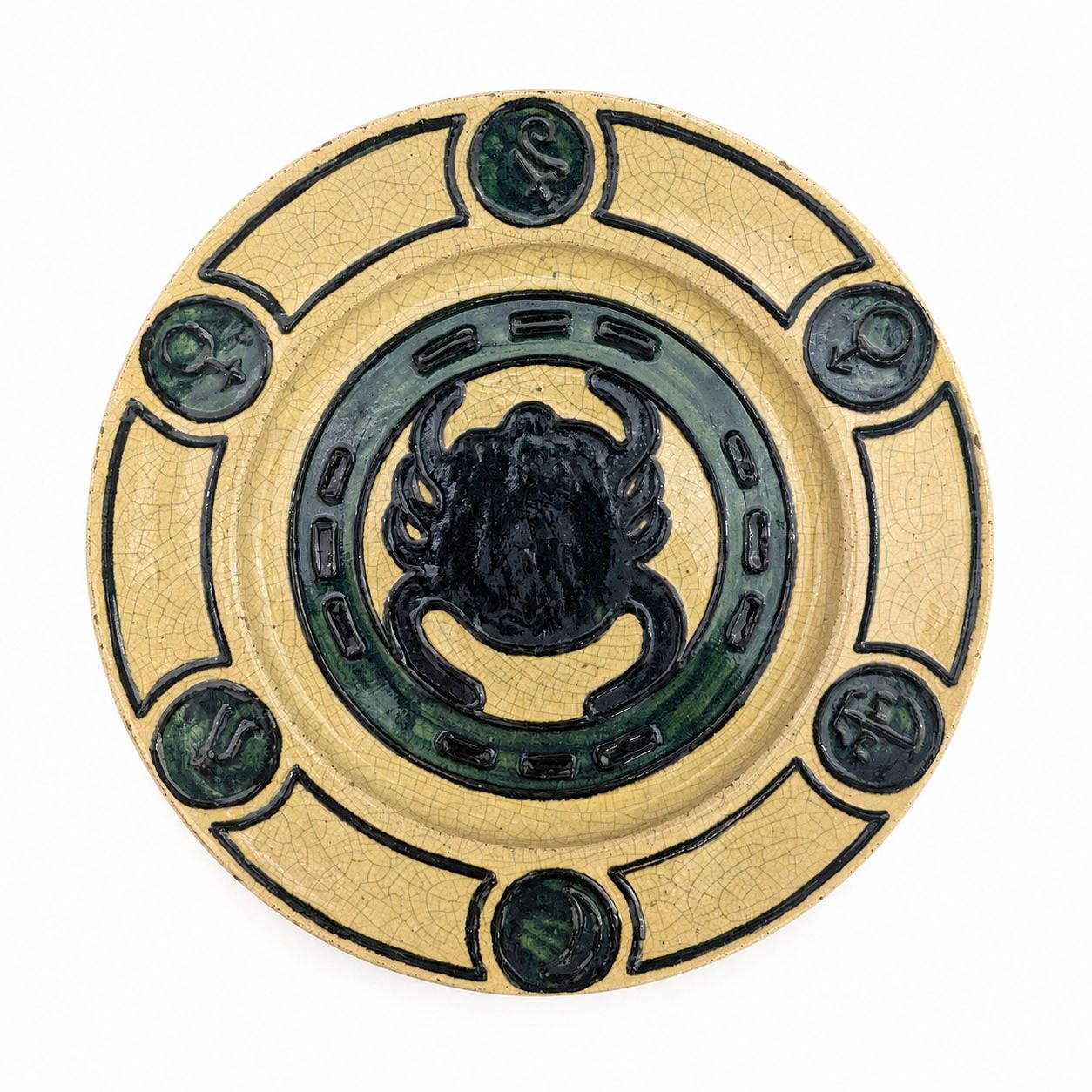 Early Pewabic Pottery Plate