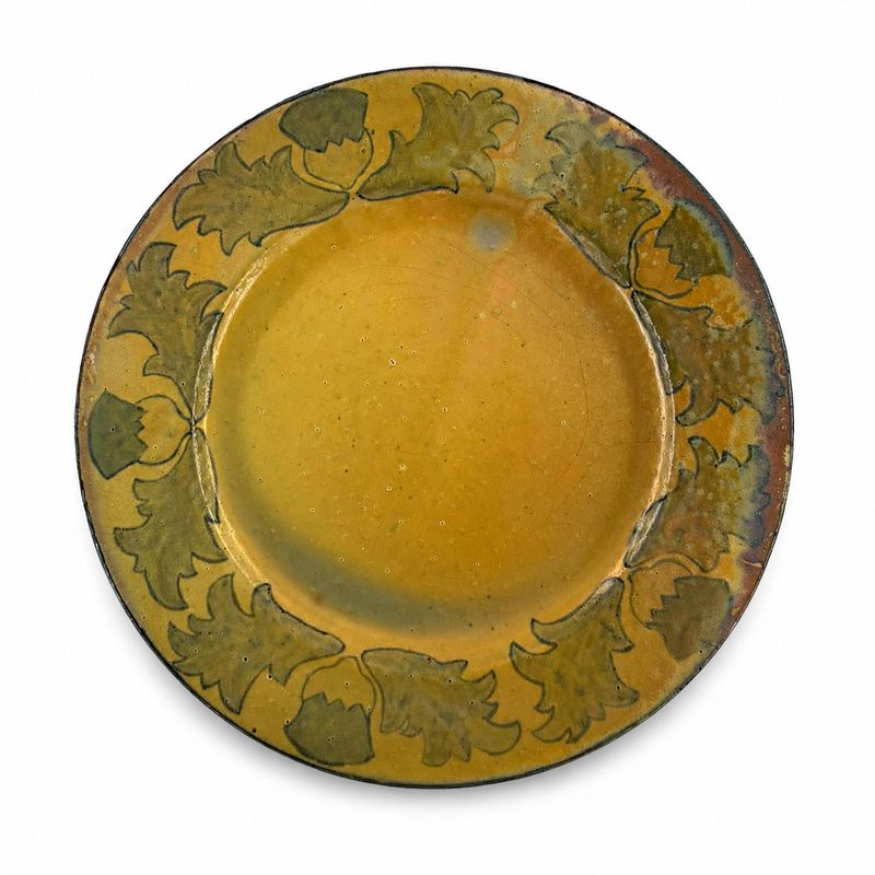 Early Pewabic Pottery Plate