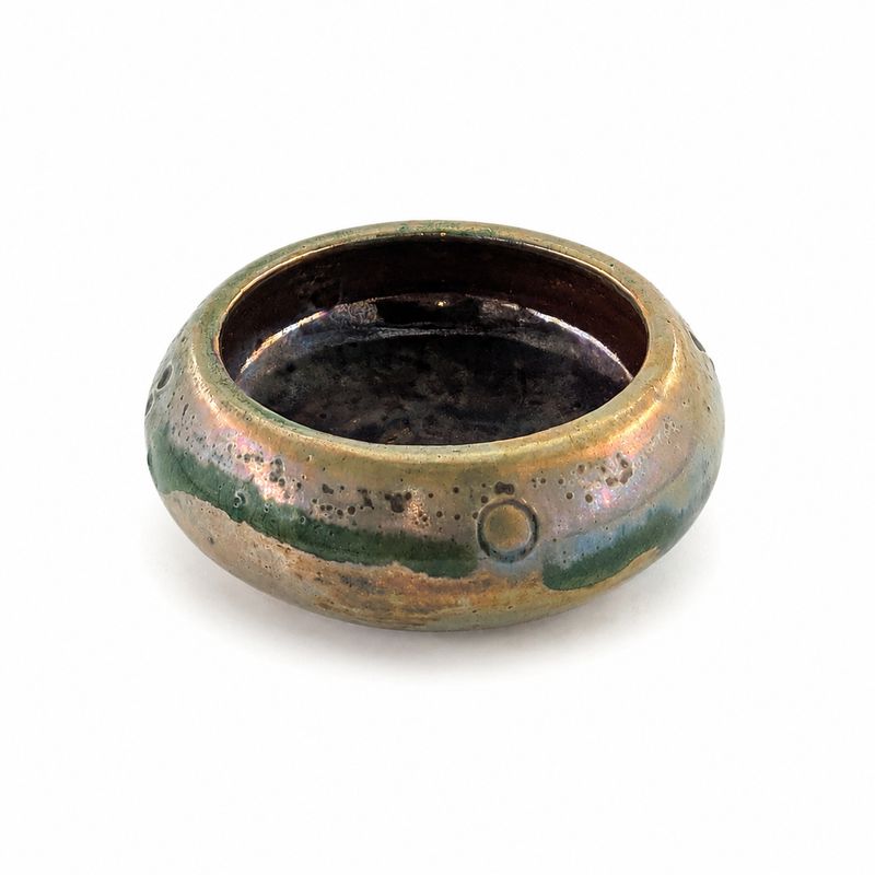 Miniature Pewabic Pottery Bowl