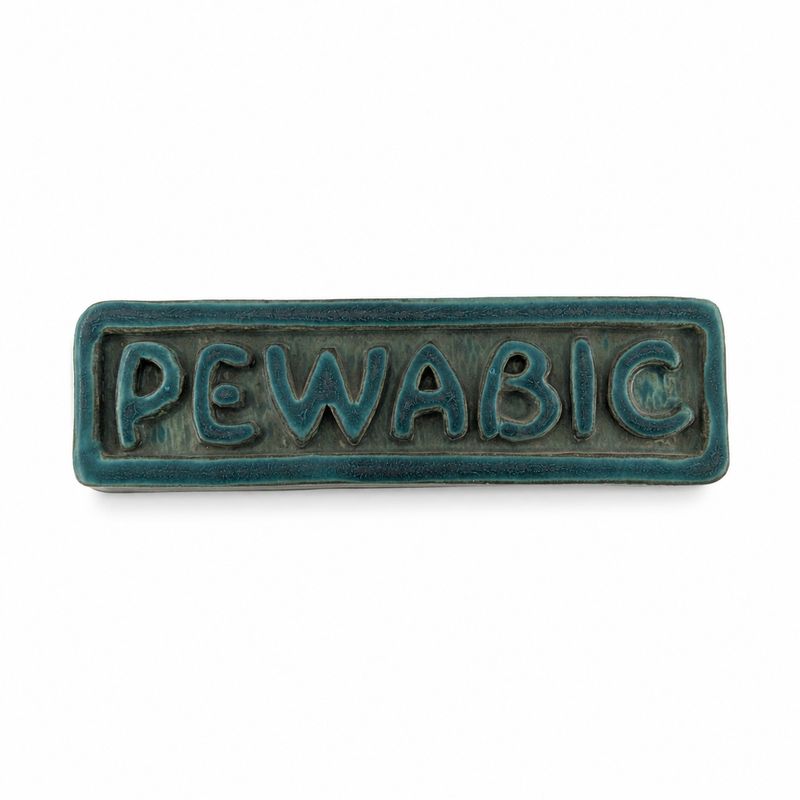 Pewabic Pottery Sign, Sm.
