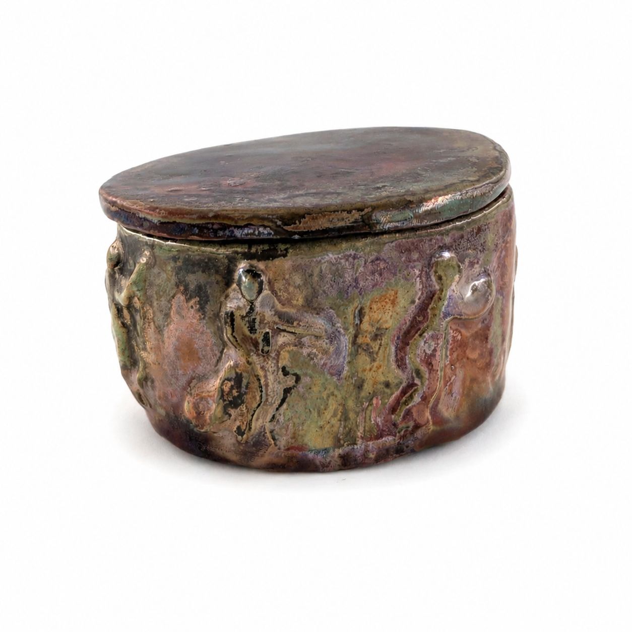 Pewabic Pottery Covered Box