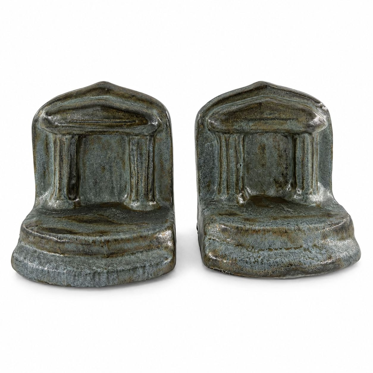 Pewabic Pottery Bookends