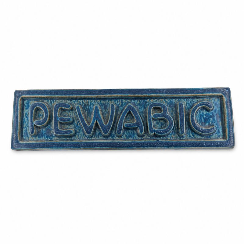 Pewabic Pottery Sign, Lg.