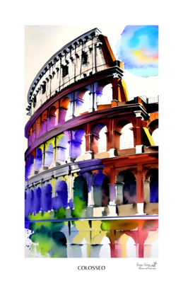 COLOSSEO 11 x 17 Digital Download