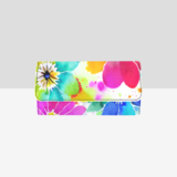 SPRING FLORAL Trifold Long Clutch Wallet