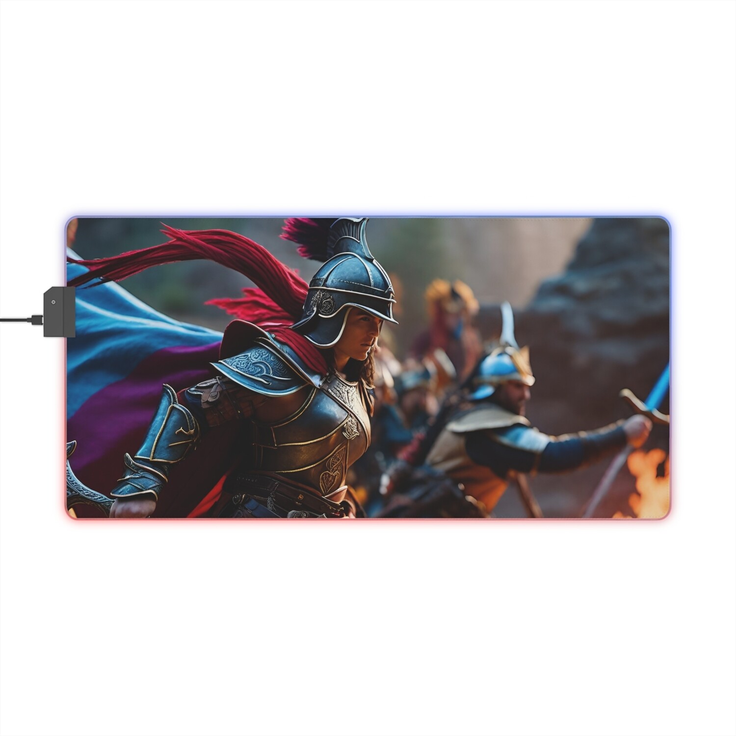 BATTLEFIELD LED Gaming Mouse Pad