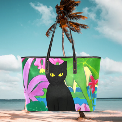 BINX GAUGUIN Faux Leather Tote-style Bag