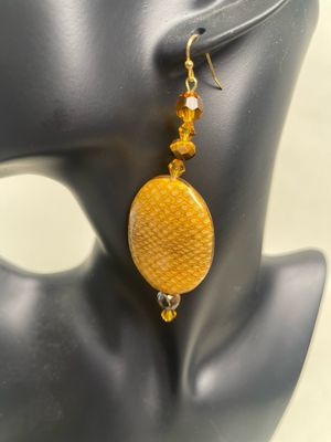 Earrings- Eel Skin, Tops