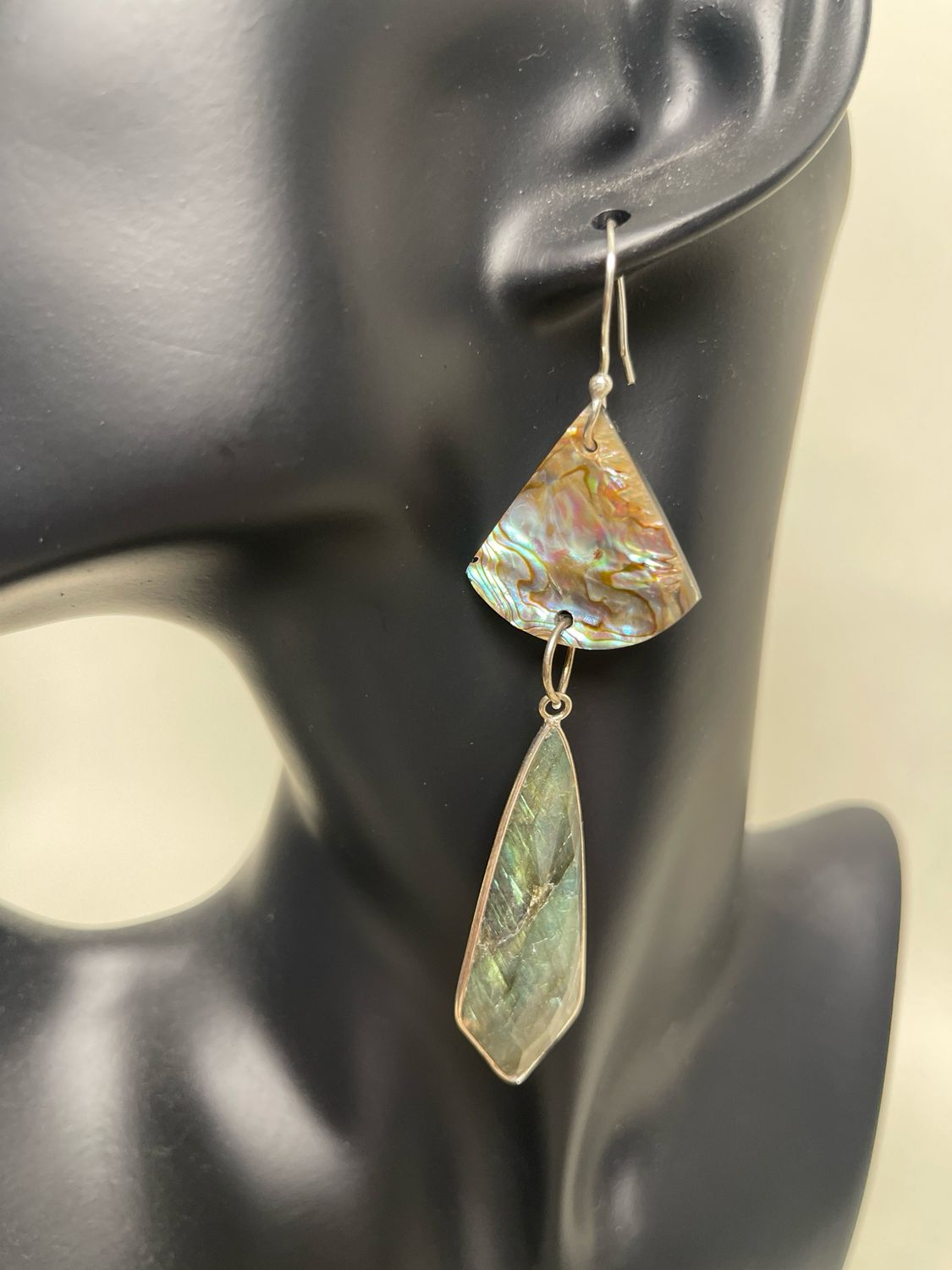 Earrings- Labradorite