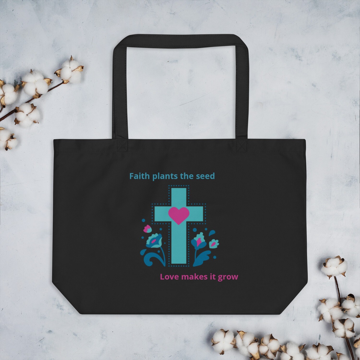 Faith Large Eco Tote