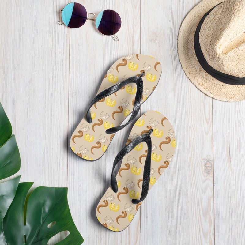 Reptile Flip-Flops