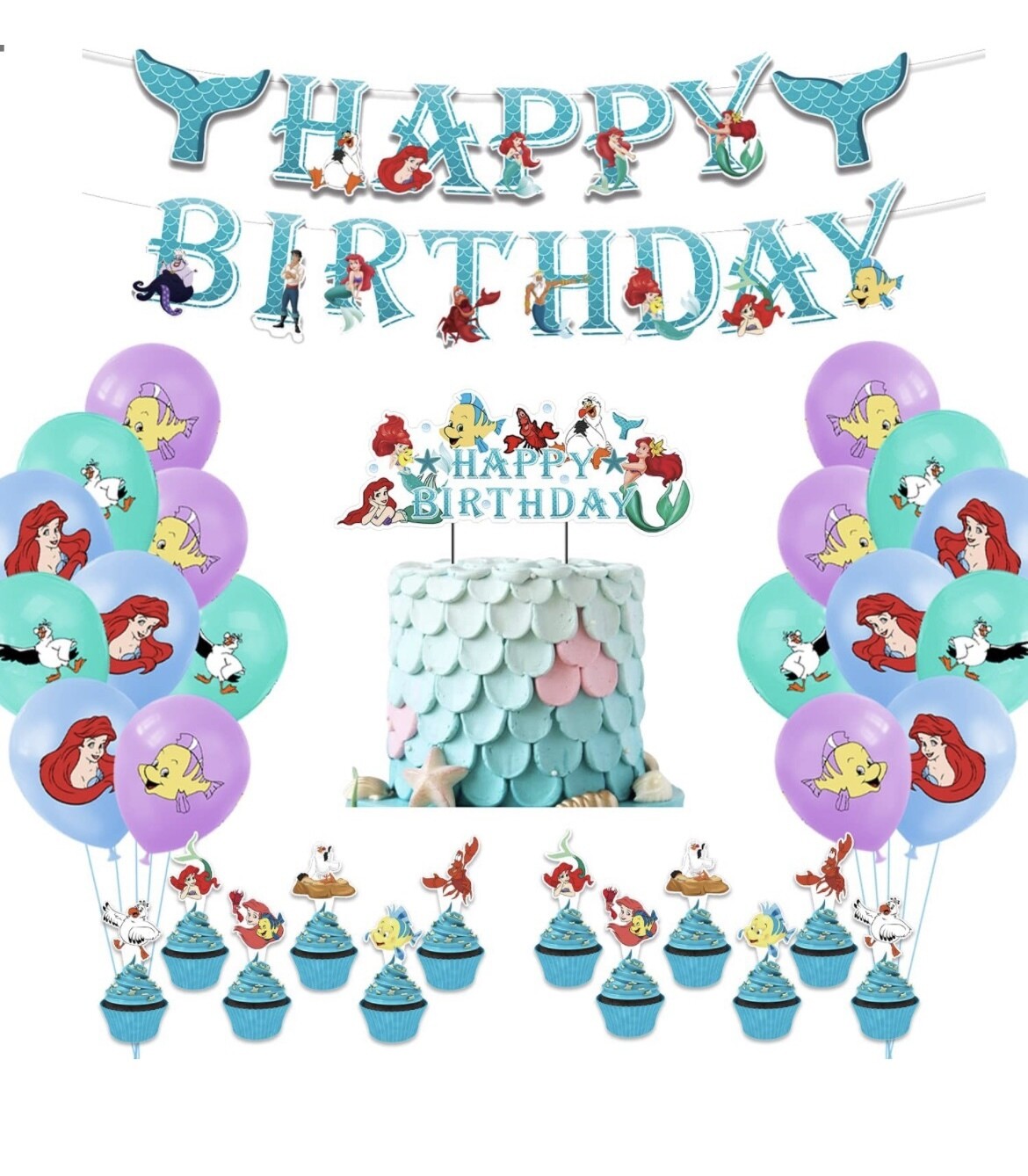 Little Mermaid Party Decor