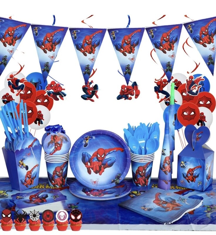 Spider-Man Birthday Decorations