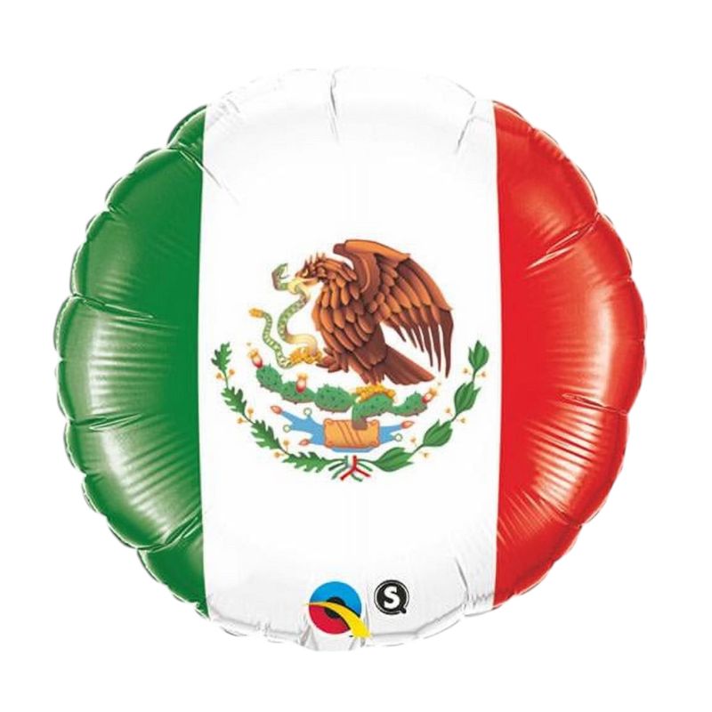 Mexico Flag Foil Balloon