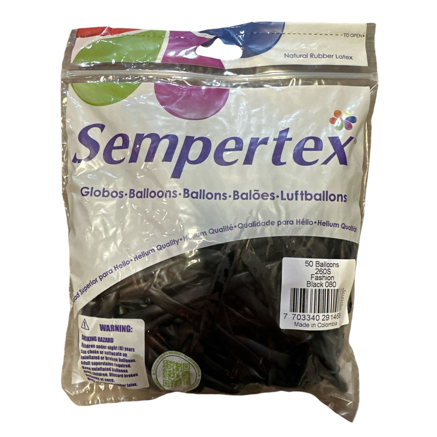 Sempertex -260 Fashion Black (50 Count)