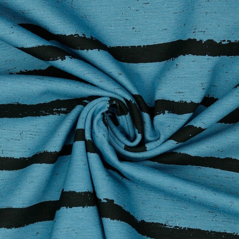 Jersey digital italien Stripe  blau Streifen